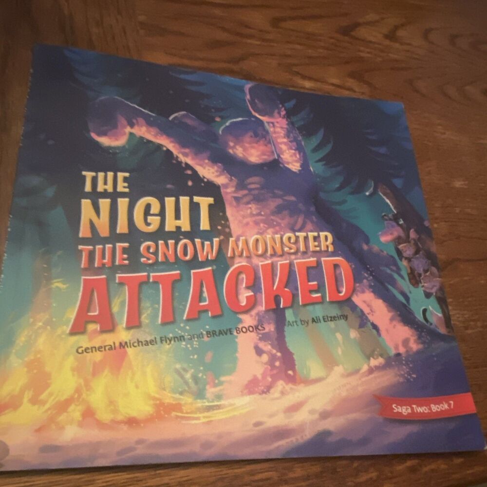 BRAVE Books Freedom Island The Night the Snow Monster Attacked Flynn HC 2023